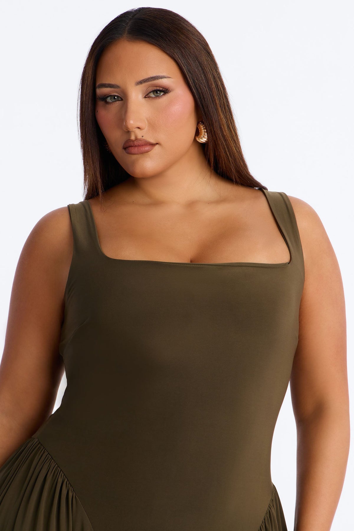 Vestido Feminino Longo Plissado – Doce Malícia