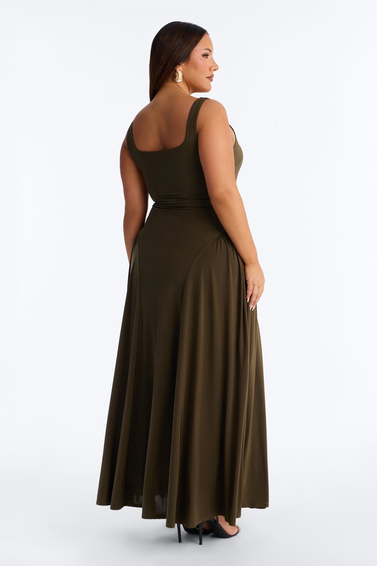 Vestido Feminino Longo Plissado – Doce Malícia