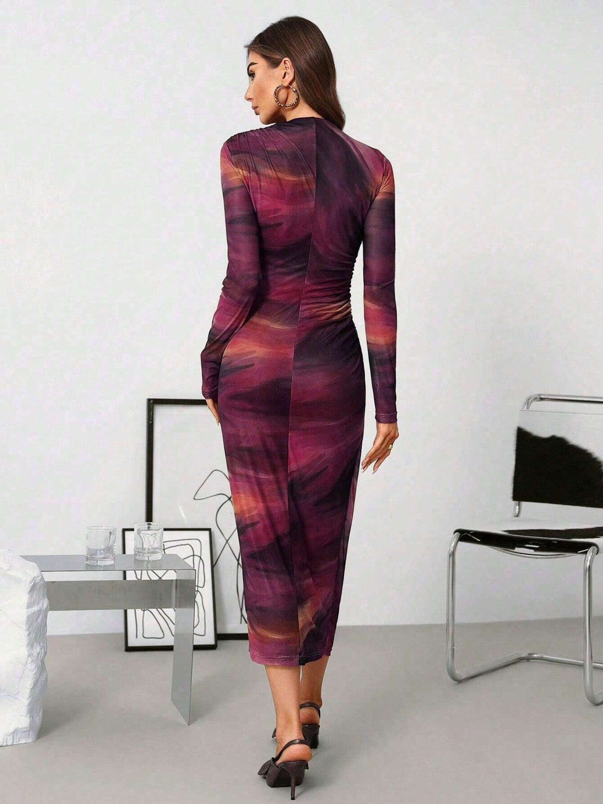 Vestido Feminino Manga Longa Longo – Doce Malícia