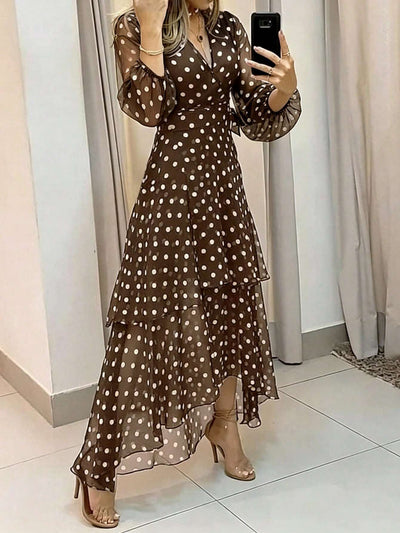 Vestido Feminino Manga Longa Longo – Doce Malícia