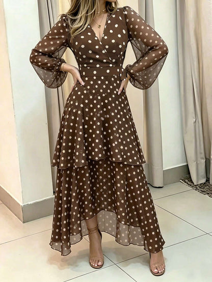 Vestido Feminino Manga Longa Longo – Doce Malícia