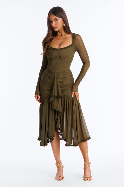 Vestido Feminino Midi Tule – Doce Malícia