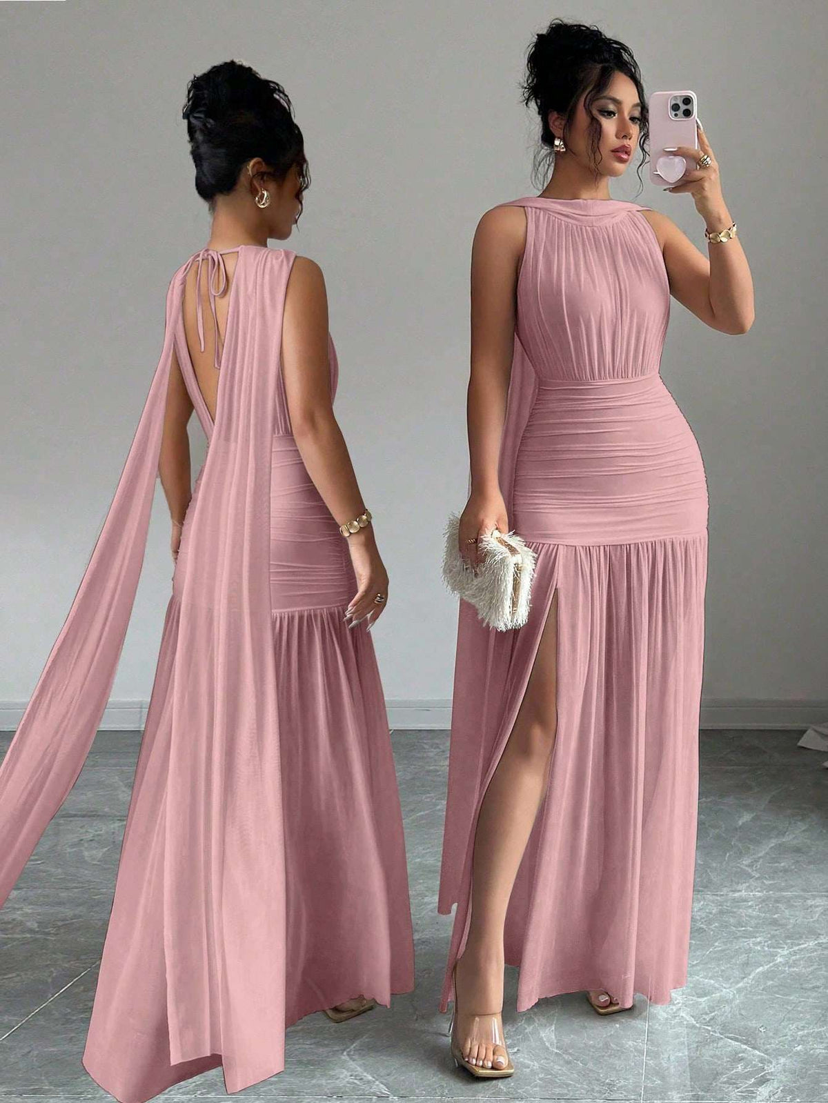 Vestido Feminino Plissada – Doce Malícia
