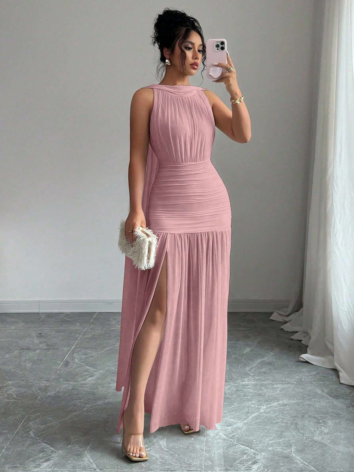 Vestido Feminino Plissada – Doce Malícia