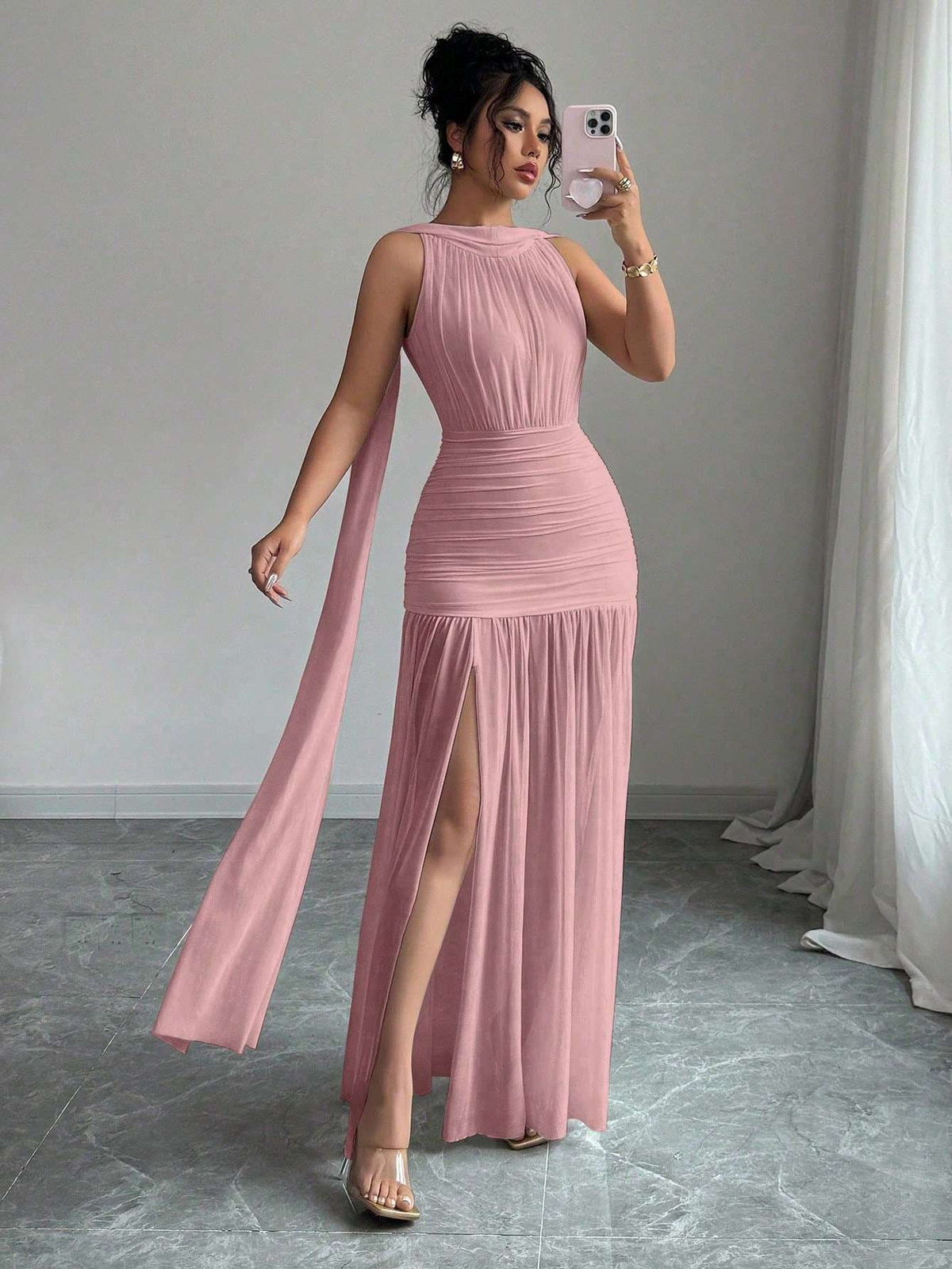 Vestido Feminino Plissada – Doce Malícia