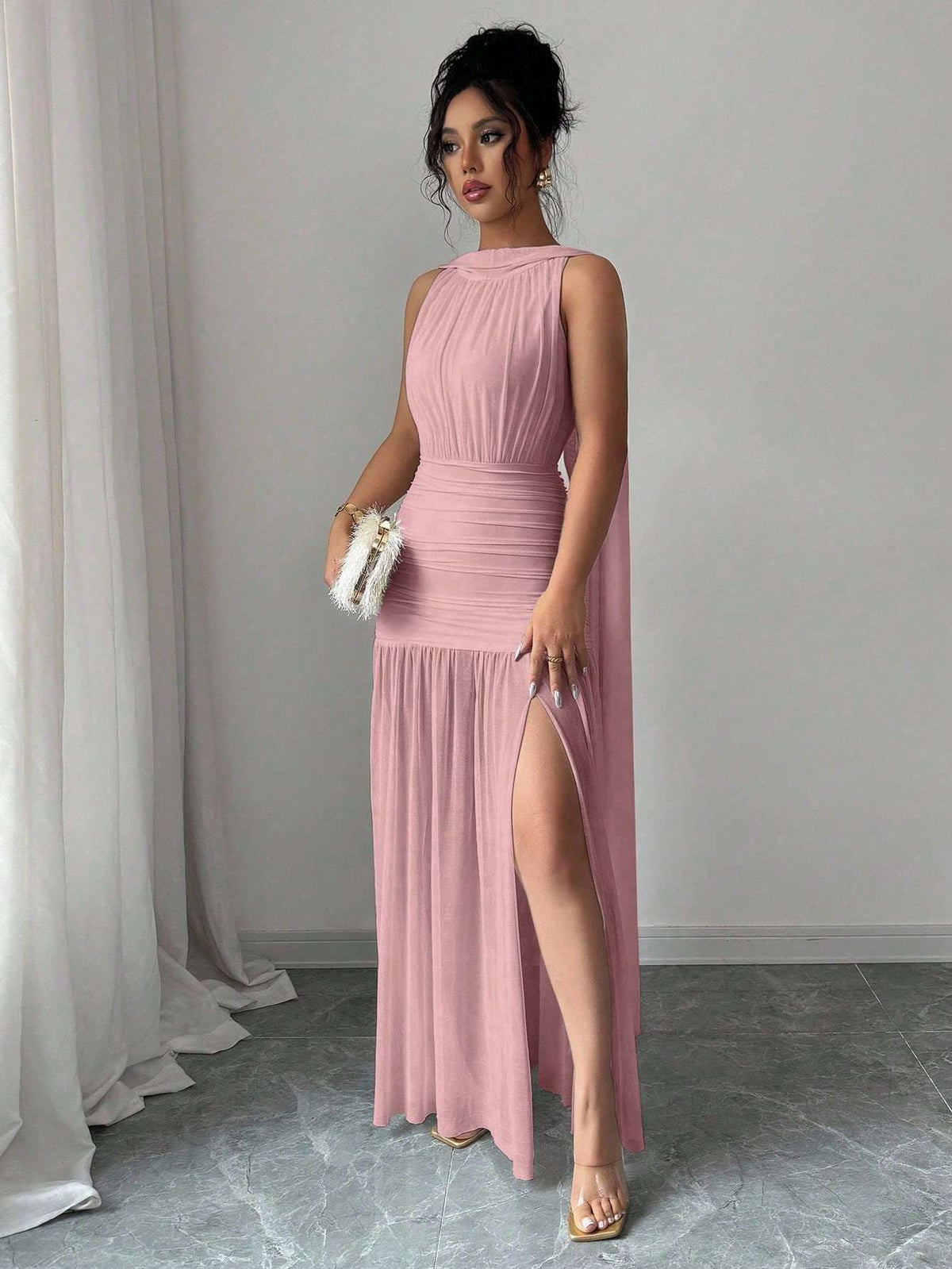 Vestido Feminino Plissada – Doce Malícia