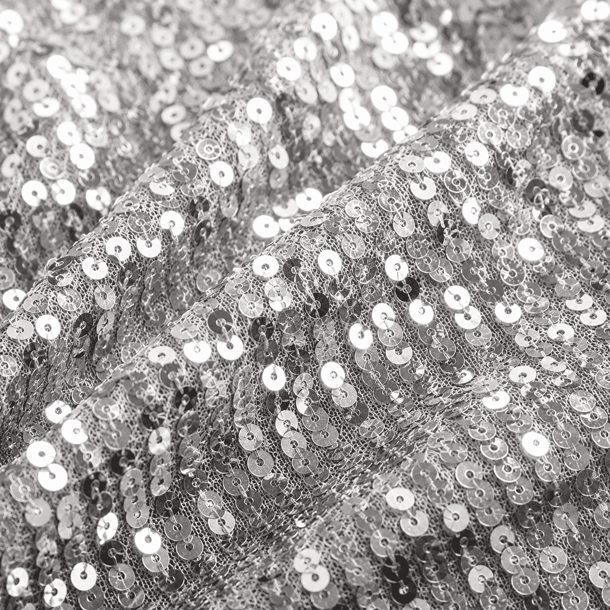 Vestido Flawless Paetê - Prata