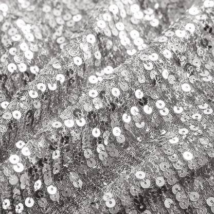 Vestido Flawless Paetê - Prata