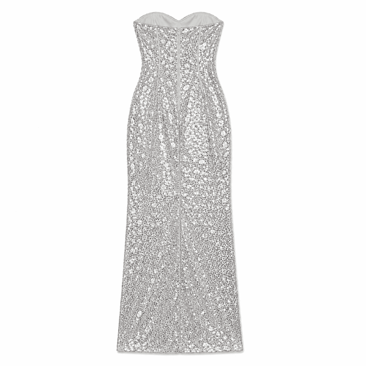 Vestido Flawless Paetê - Prata