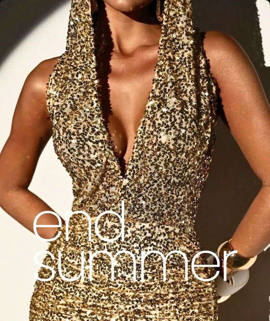 Vestido Phoebe Capuz