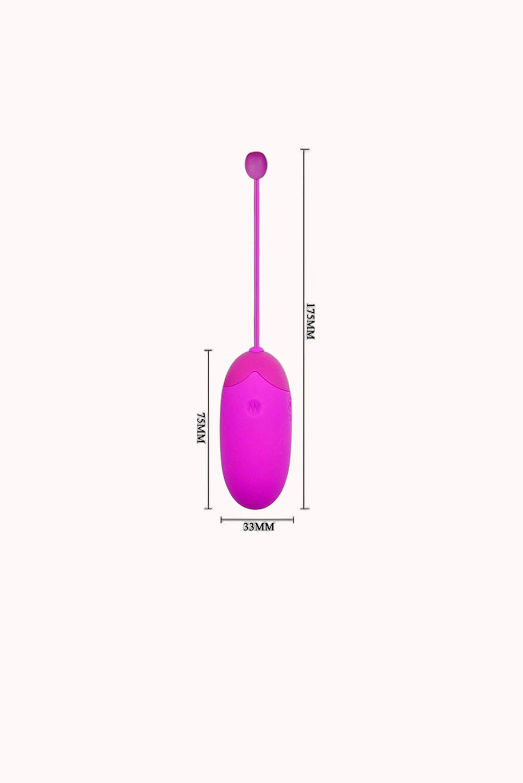 Vibrador de Longa Distância – Controle por Aplicativo via Bluetooth – Doce Malícia