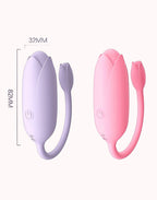 Vibrador Bullet com App para Longa Distância Rosa – Doce Malícia