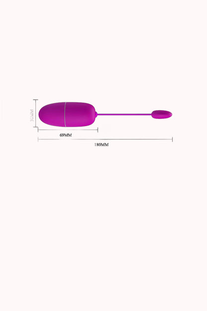 Vibrador Interativo Bullet de Longa Distância – Controle por Aplicativo via Bluetooth – Doce Malícia