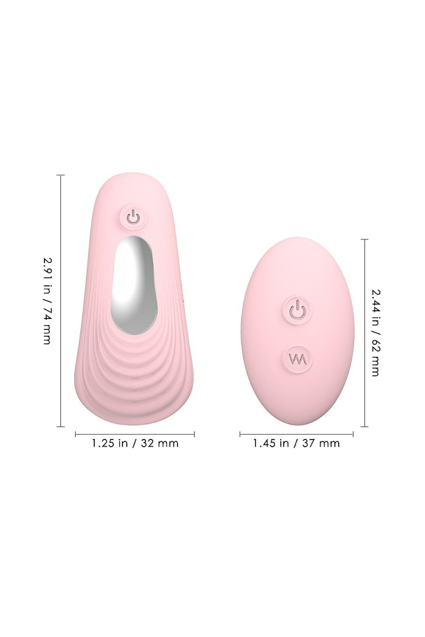 Vibrador de Calcinha Recarregável – em Quantidade – Doce Malícia