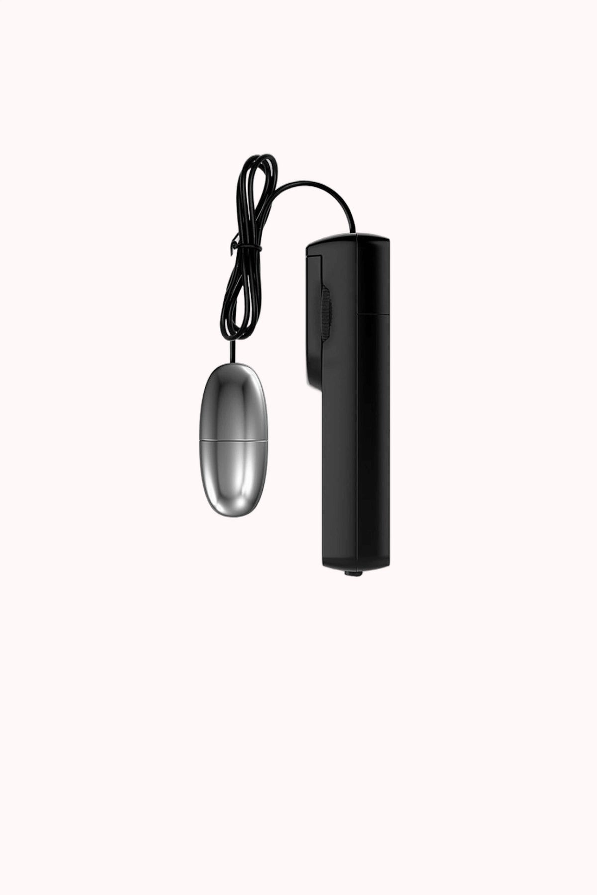 Vibrador em Cápsula Cromado com Controle – Doce Malícia