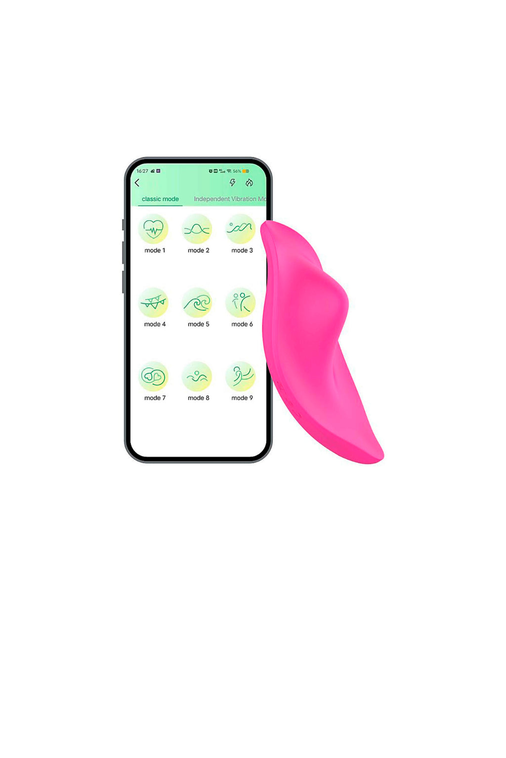 Vibrador de Calcinha à Longa em rosa pink – Doce Malícia