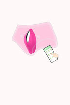 Vibrador de Calcinha à Longa Distância – Controle por Aplicativo e Recarregável – Doce Malícia