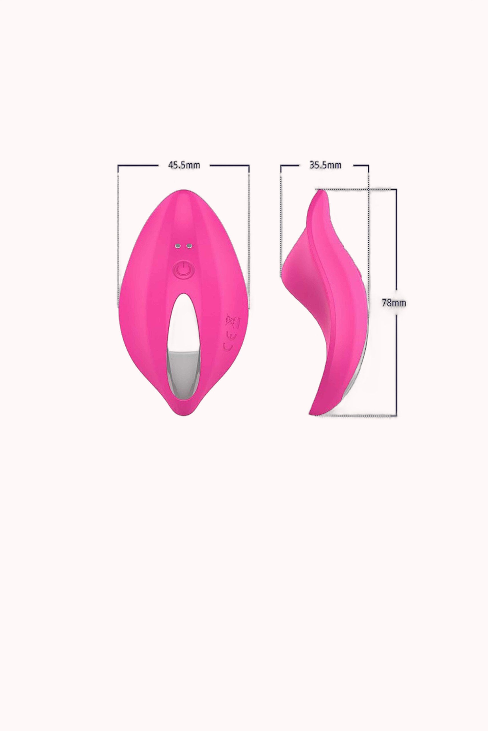 Vibrador de Calcinha à Longa Distância – Controle por Aplicativo e Recarregável – Doce Malícia