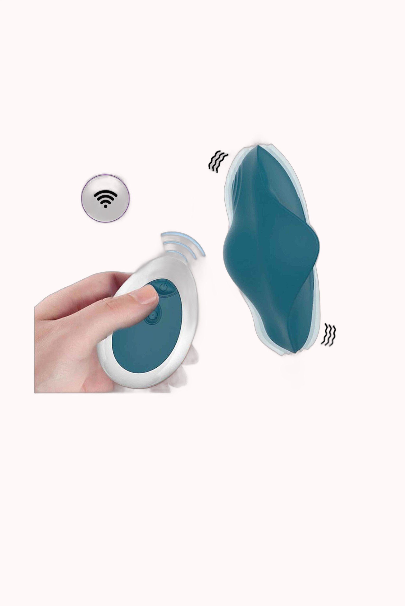 Vibrador de Calcinha com Controle – Doce Malícia