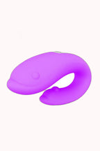 Vibrador de Casal Golfinho Recarregável – Doce Malícia