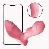Vibrador de Clitóris e Ponto G com Pulsação e Dedilhar / Tapping – via APP – Doce Malícia