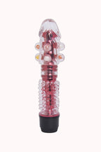 Vibrador de Estilo Personal com Capa Texturizada e Esferas – Doce Malícia