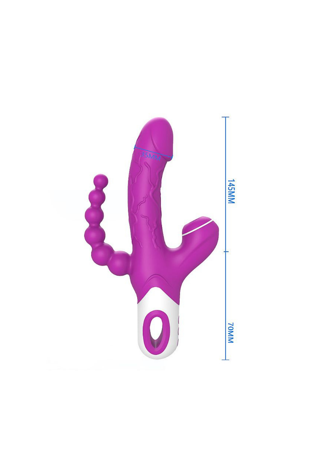 Vibrador de Ponto G e em Quantidade – Doce Malícia