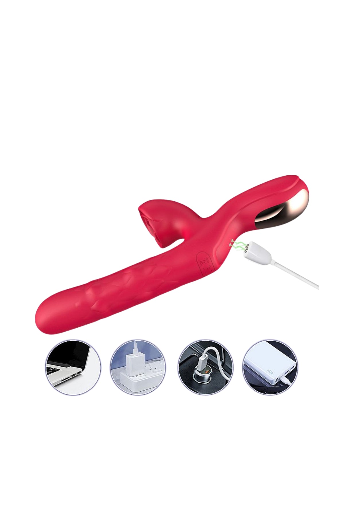 Vibrador de Ponto G e em Quantidade – Doce Malícia
