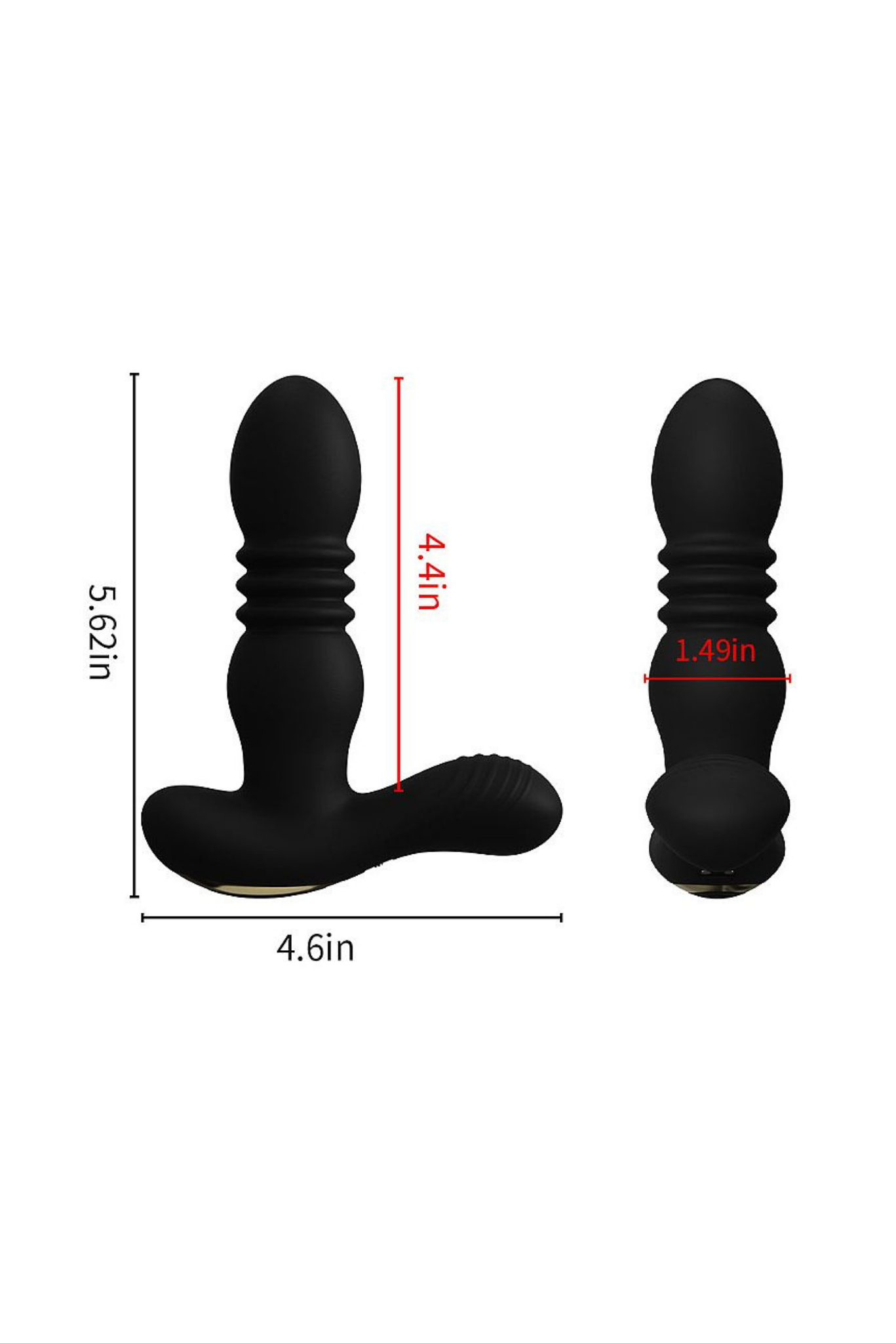 Vibrador de Próstata com: Vai em Quantidade – Doce Malícia