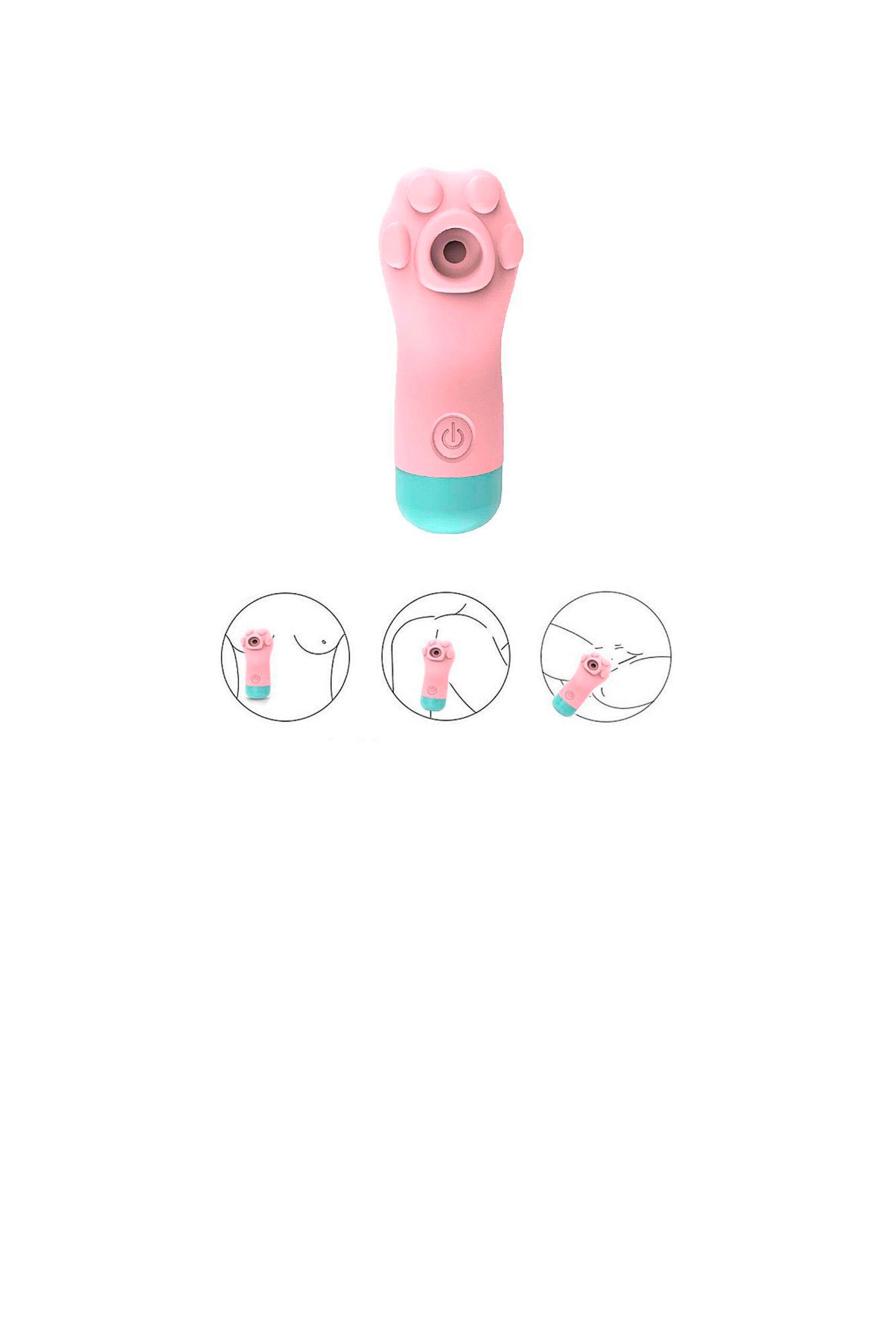 Vibrador de Pulsação Formato de em Quantidade – Doce Malícia