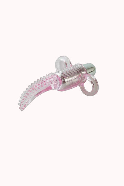 Vibrador Dedeira com Vibro e Cerdas – Doce Malícia