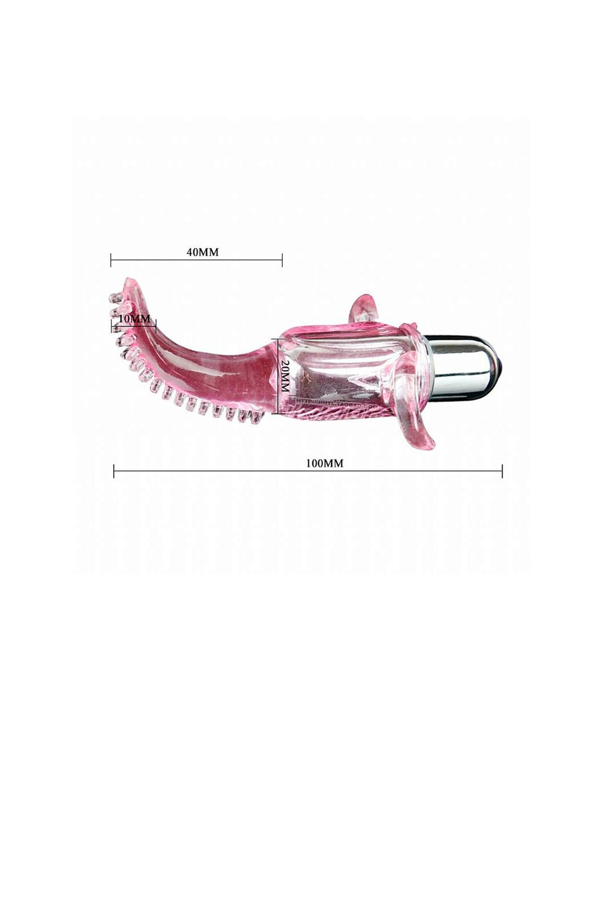 Vibrador Dedeira com Vibro e Cerdas em Quantidade – Doce Malícia