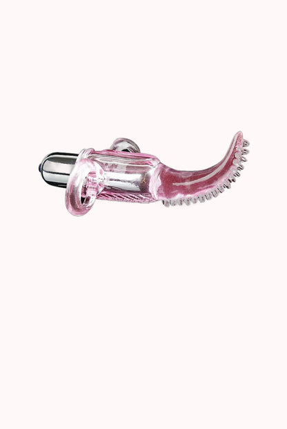 Vibrador Dedeira com Vibro e Cerdas – Doce Malícia