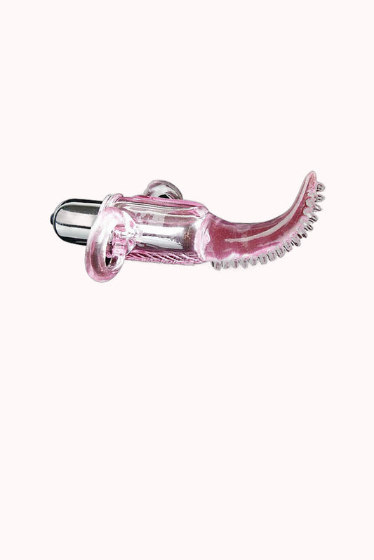 Vibrador Dedeira com Vibro e Cerdas – Doce Malícia
