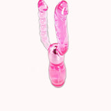Vibrador em Cristal de Duplo Prazer – Doce Malícia
