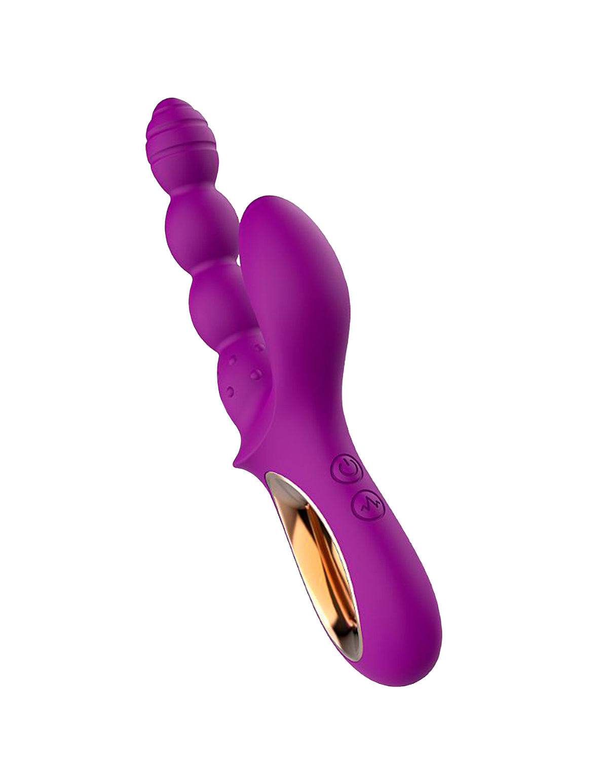Vibrador de Ponto G e Clitóris em roxo – Doce Malícia
