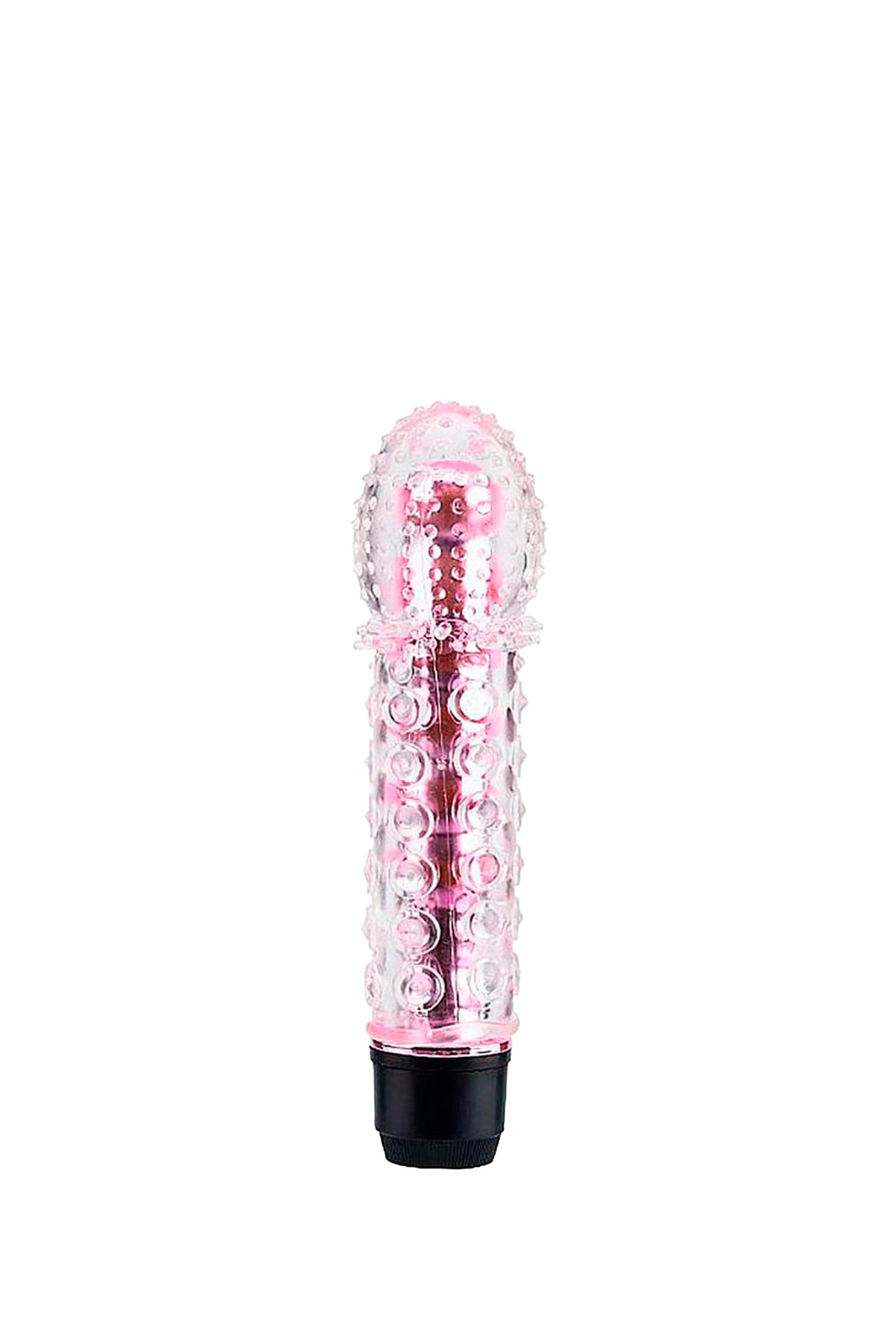Vibrador Estilo Personal com Capa Texturizada em rosa – Doce Malícia