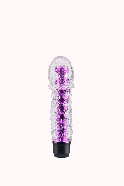 Vibrador Estilo Personal com Capa Texturizada – Doce Malícia