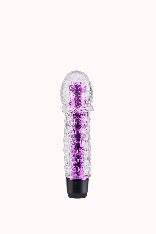 Vibrador Estilo Personal com Capa Texturizada – Doce Malícia