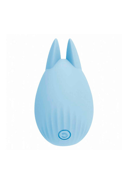 Vibrador Feminino Recarregável com Pulsação em amarelo – Doce Malícia