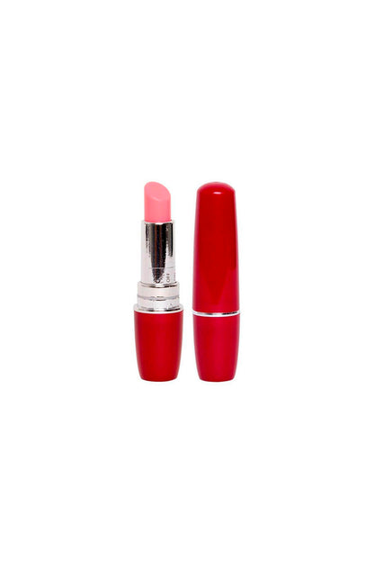 Vibrador em Formato Batom em rosa – Doce Malícia