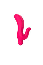 Vibrador G-Spot com Estimulador de Clitóris em rosa – Doce Malícia