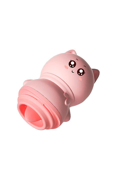 Vibrador Gato Recarregável c/ Língua Estimuladora em Quantidade – Doce Malícia