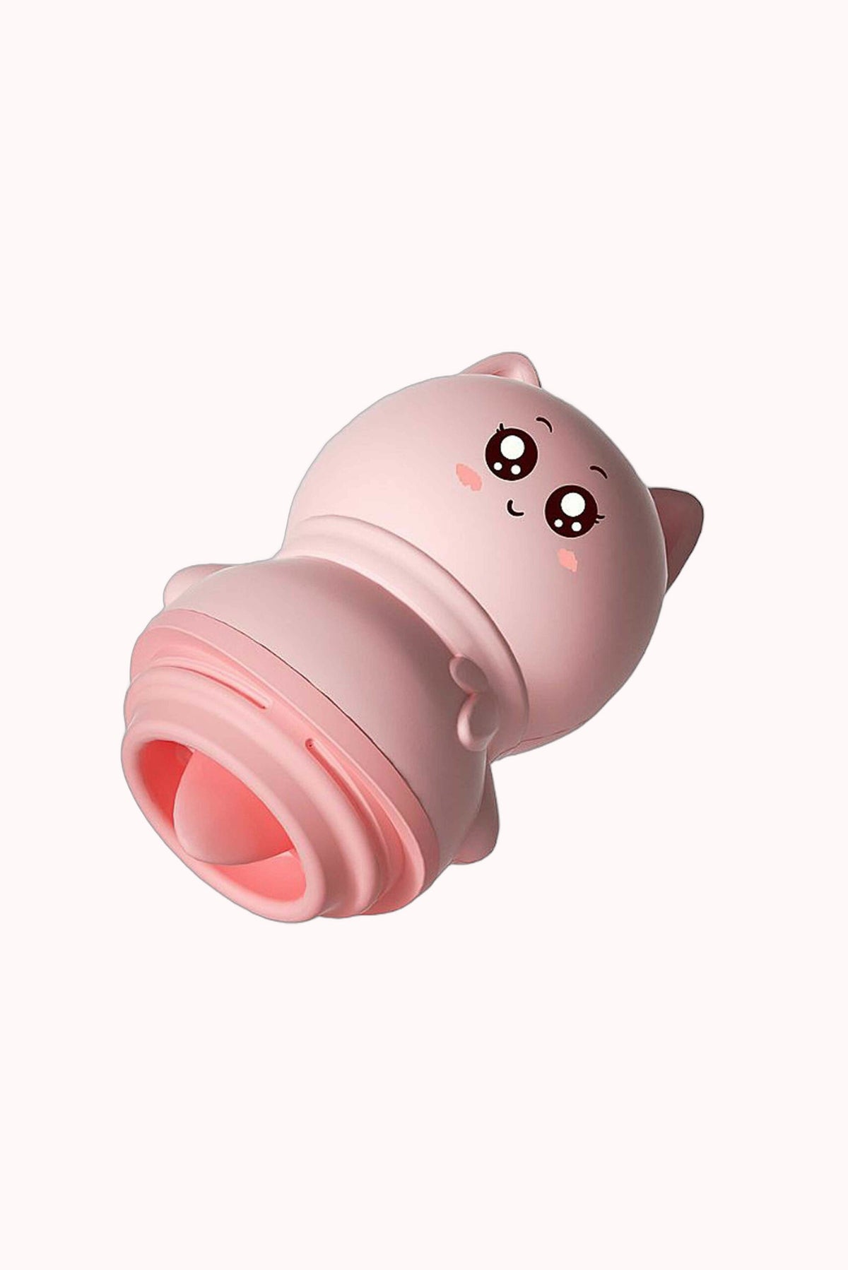 Vibrador Gato Recarregável c/ Língua Estimuladora – Doce Malícia
