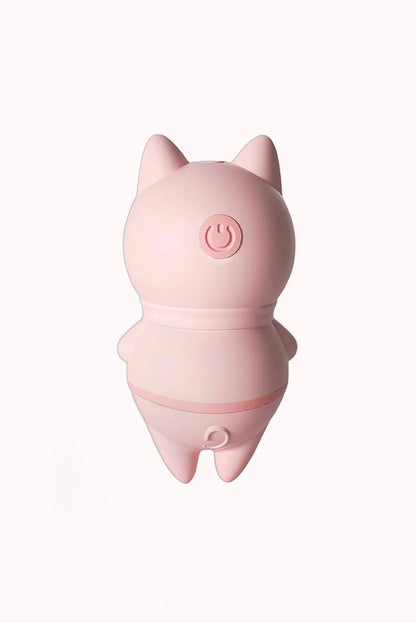 Vibrador Gato Recarregável c/ Língua Estimuladora – Doce Malícia