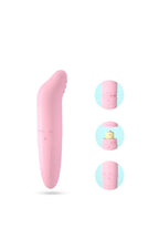 Vibrador Toque Íntimo Ponto G em rosa bebe – Doce Malícia