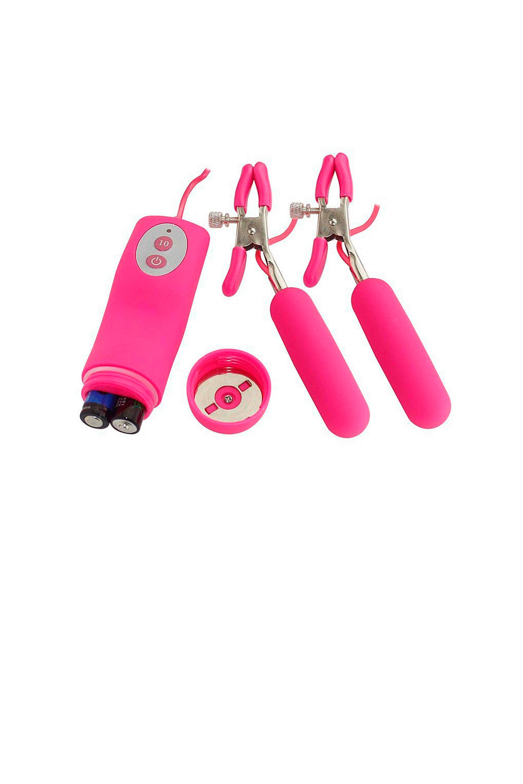 Vibrador em Silicone para Mamilos em rosa – Doce Malícia