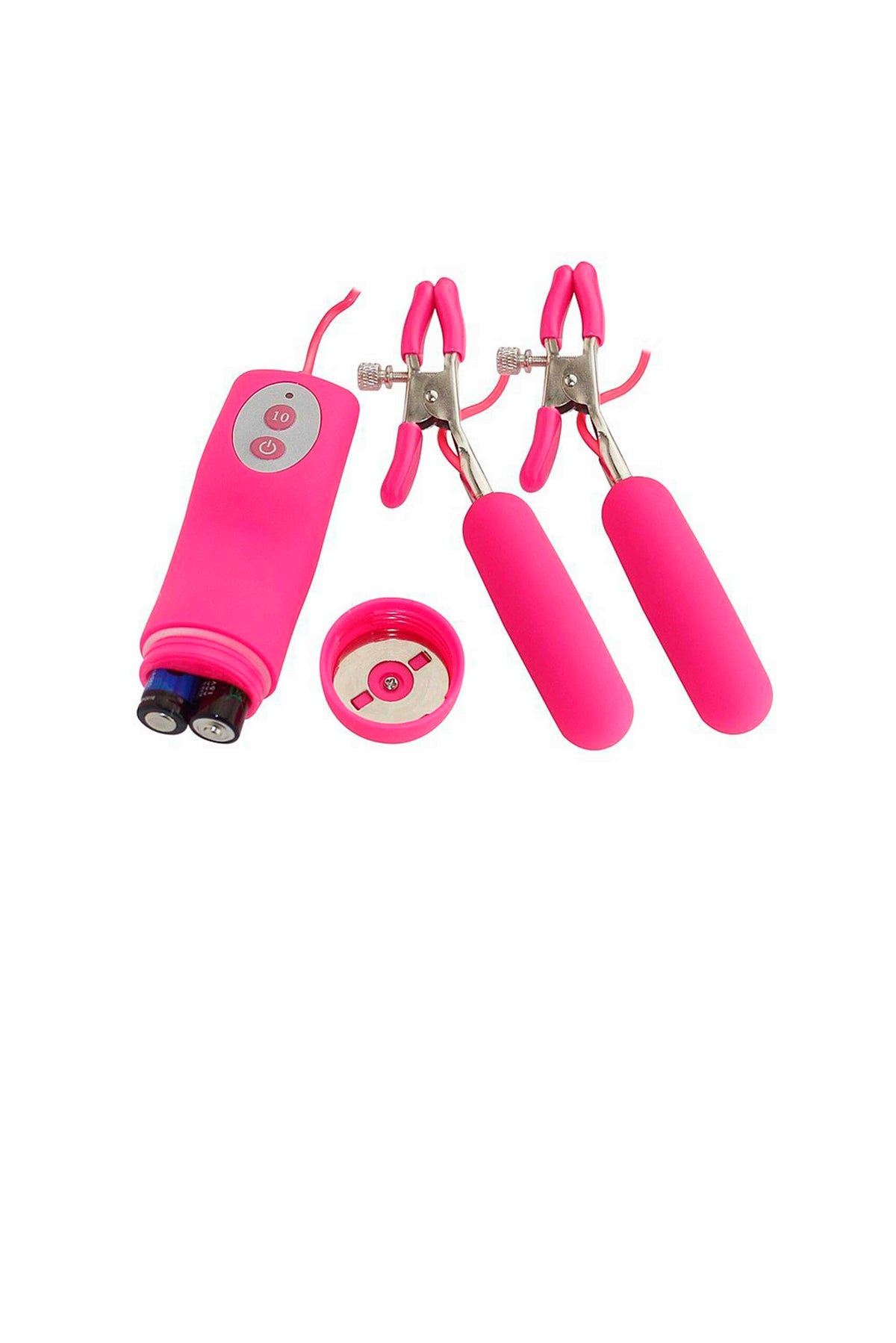 Vibrador em Silicone para Mamilos em rosa – Doce Malícia