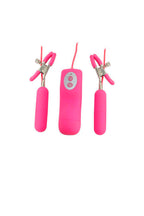 Vibrador em Silicone para Mamilos em rosa – Doce Malícia