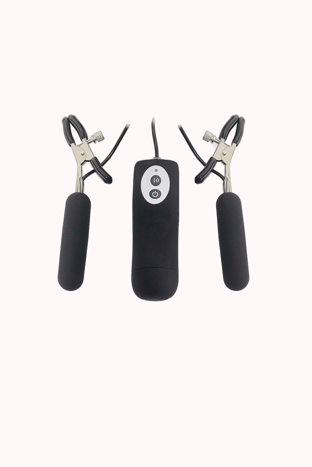 Vibrador em Silicone para Mamilos com Grampos – Doce Malícia